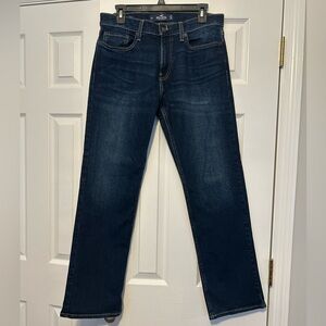 Hollister women’s Deep Indigo Straight Jeans